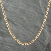 Pre-Owned 9ct Yellow Gold 28 Inch Curb Chain 41161430