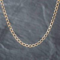 Pre-Owned 9ct Yellow Gold 18 Inch Curb Chain 41161503