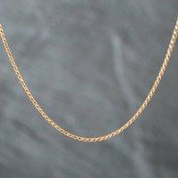 Pre-Owned 9ct Yellow Gold 17 Inch Curb Chain 41161523