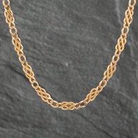 Pre-Owned 9ct Yellow Gold 18 Inch Necklace 4116704