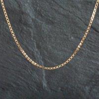 Pre-Owned 9ct Yellow Gold 18 Inch Box Chain 4116718