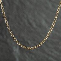 Pre-Owned 9ct Yellow Gold 18 Inch Belcher Chain 4116794