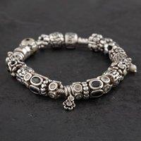 Pre-Owned Pandora Sterling Silver 25 Assorted Charms & Bracelet 41221042