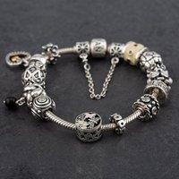 Pre-Owned Pandora Sterling Silver Assorted Charm Bracelet 4122187