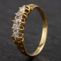 Pre-Owned Old Cut Five Stone Diamond Ring 4133911