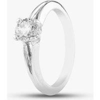 Pre-Owned Platinum 0.71ct Brilliant Cut Diamond Solitaire Ring 4148916