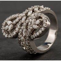 Pre-Owned 18ct White Gold Diamond Fancy Ring 4229911