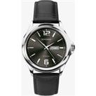 Sekonda Classic Black Leather Strap Watch 1655