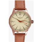 Minster 1949 Mens Crofton Tan Leather Strap Watch MN01CRCU10