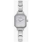 Nomination CLASSIC Paris Silver Glitter Rectangular Dial Bracelet Watch 076030/023