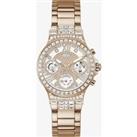 Guess Ladies Moonlight Rose Gold Plated Watch GW0320L3