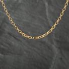 Pre-Owned 9ct Yellow Gold 18 Inch Belcher Chain 41021096