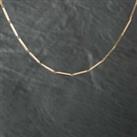 Pre-Owned 9ct Yellow Gold 15 Inch Bar Chain 41021127