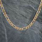 Pre-Owned 9ct Yellow Gold 3+1 Link 20 Inch Figaro Chain 41041004