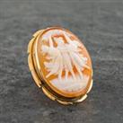 Pre-Owned 14ct Yellow Gold Three Graces Cameo Brooch 41131003