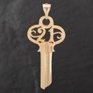 Pre-Owned 9ct Yellow Gold 21 Key Loose Pendant 4114238