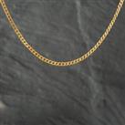 Pre-Owned 9ct Yellow Gold 24 Inch Curb Chain 41161178