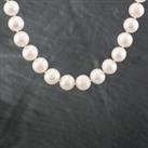 Pre-Owned 9ct White Gold Cultured Pearl 17 Inch Necklace 41271008