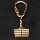 Pre-Owned 9ct Yellow Gold Key Ring 4127876
