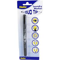 Helix Duo Tip Laundry Marker Pen