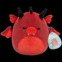 Squishmallows Plush: Salami the Red Dragon