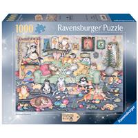 Crazy Cats Christmas Crackers 1000 Piece Jigsaw Puzzle
