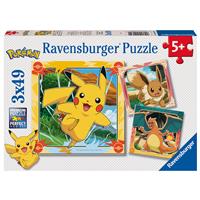 Pokmon 3-in-1 Jigsaw Puzzle Boxset