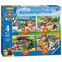 Paw Patrol 4 in a Box Jigsaw Puzzles- Ravensburger - Kids Jigsaw Puzzles - Toys & Games