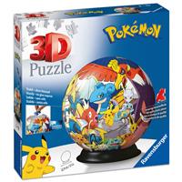 3D Pokemon Globe 72 Piece Jigsaw Puzzle- Ravensburger - Kids Jigsaw Puzzles - Toys & Games