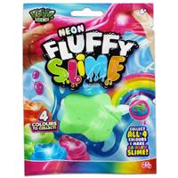 Neon Fluffy Slime: Assorted