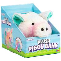Tie-Dye Plush Piggy Bank - Ploofs - Soft Toys - Toys & Games