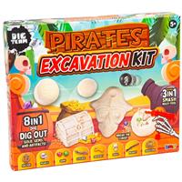 Pirate Excavation Set - DIg Team - Digging Kit For Kids - Activity Toys