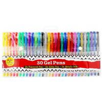 Gel Pens: Pack Of 30 - Make & Create For Kids - Kids Crayons - Kids Colouring