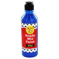Blue Readymix Paint - 300ml - Make & Create - Ready Mixed Paint - Art Supplies