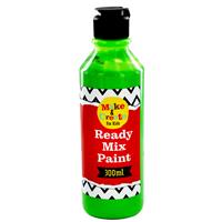 Green Readymix Paint - 300ml - Make & Create - Ready Mixed Paint - Art Supplies
