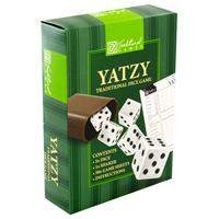 Yatzy Dice Game - 5 Dice & 1 Shaker - Traditional Games - Board Game - Family Games - Activity Toys