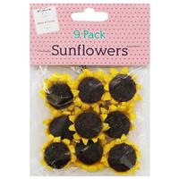 Wired Sunflowers - 9 Pack