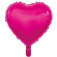 Heart Helium Balloon - 18 Inches - Heart - Pink - Birthday Balloons - Helium Balloons - Shaped Balloons - Party & Celebration Decorations