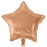 Rose Gold Helium Star Balloon - 19 Inches - Star - Rose Gold - Birthday Balloons - Helium Balloons -Shaped Balloons - Party & Celebration Decorations