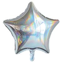 19 Inch Iridescent Star Helium Balloon, Home Living, Brand New
