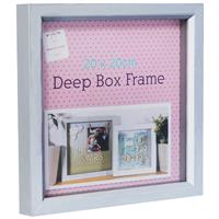 Grey Deep Box Frame: 20cm x 20cm