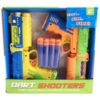 Dart Shooters - Pack Of 2 - Foam Shooter - Activity Toys