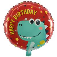 Dex Helium Ballon - 18 Inches - Red - Character Balloons -Birthday Balloons - Helium Balloons - Shaped Balloons - Party & Celebration Decorations