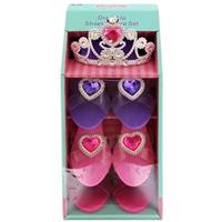 Shoes and Tiara Set - 4 Piece Set - PlayWorks - Fancy Dress - Role Play Toys - Toys & Games