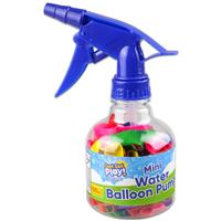 Mini Water Balloon Pumper - 100 Balloons - PlayWorks - Outdoor Fun - For Kids & Adults - Water Toys