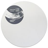 Crawford & Black Round 30cm Stretched Canvas