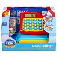 Cash Register - 8 Piece Set - PlayWorks - Role Play Toys - Toys & Games