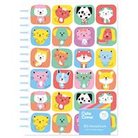 B5 Cute Crew Wiro Characters Notebook - Notebooks - Stationery Supplies