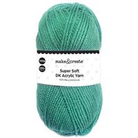 DK Acrylic Yarn: Teal 100g