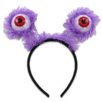 Halloween Eyeball Bopper: Purple - Make & Create - Halloween Accessories - Party Supplies